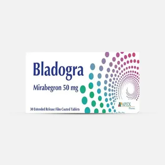 Bladogra XR Involuntary Urination 50mg | 30 Tabs
