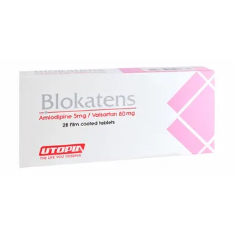 Blokatens | High Blood Pressure 5/80mg | 28 Tabs