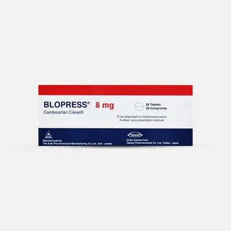 Blopress High Blood Pressure 8mg | 28 Tabs