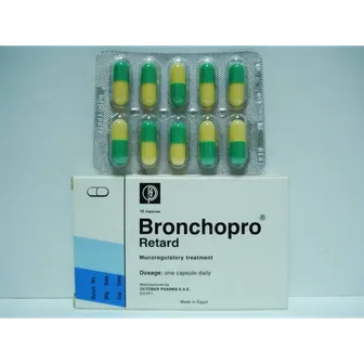 Bronchopro Retard 75Mg | 10 Caps