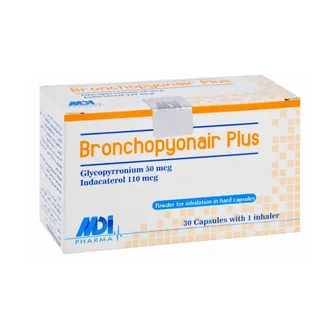 Bronchopyonair Plus 50mcg | 30 Caps + Inhaler