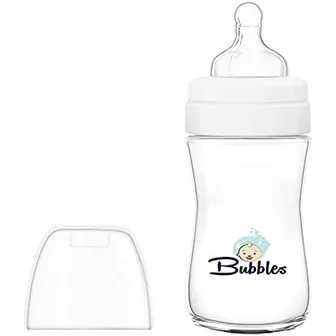 Bubbles | Classic Baby Bottle White | 150ml