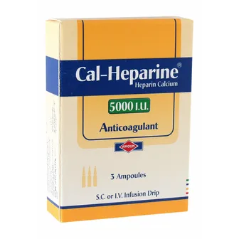 CalHeparine To Increase Blood Fluidity 5000 IU | 3Amp