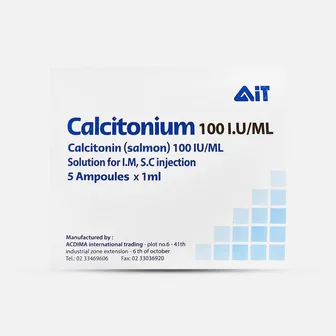 Calcitonium | 100 I.U./ml | 5 Amp