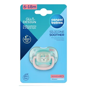 Canpol | Babies Silicone Symmetric Soother 6-18M
