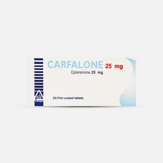 Carfalone High Blood Pressure 25mg | 20 Tabs
