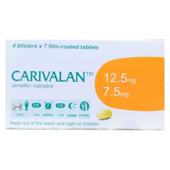 Carivalan 12.5/5 mg | 28 Tabs