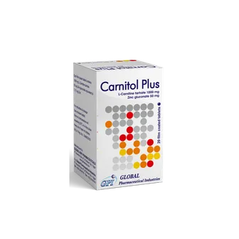 Carnitol Plus | 1000/50Mg | 20Tab