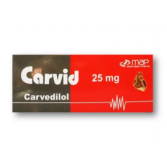 Carvid 25mg | 30 Tabs