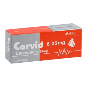 Carvid 6.25mg | 30 Tabs