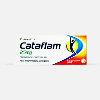 Cataflam Analgesic and Antipyretic 25mg | 20 Tabs