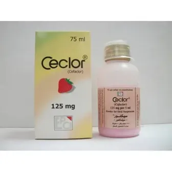 Ceclor | Antibiotic | 125 mg | 75 ml Susp