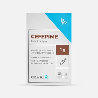 Cefepime Antibiotic 1gm | 1 Vial