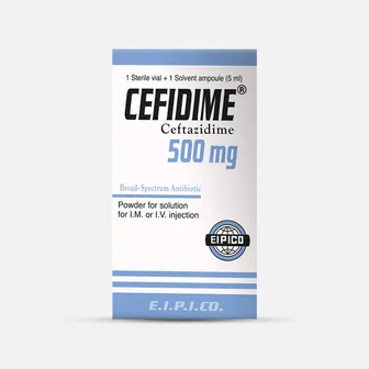 Cefidime | 500mg | 1Vial