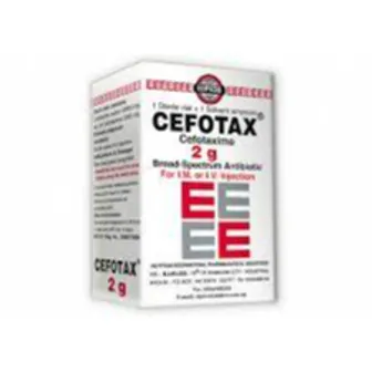 Cefotax | Antibiotic | 2 g | 1 Vial