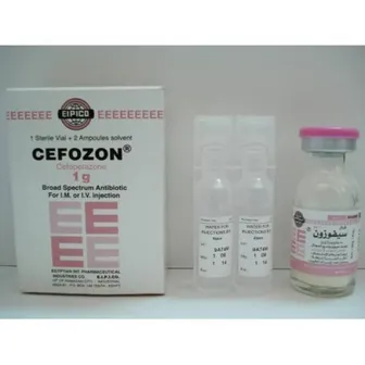 Cefozon Antibiotic 1g | 1 Vial