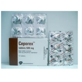 CEPOREX  500  MG  12  TAB