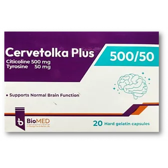 Cervetolka Plus 500/50 mg | 20 Caps