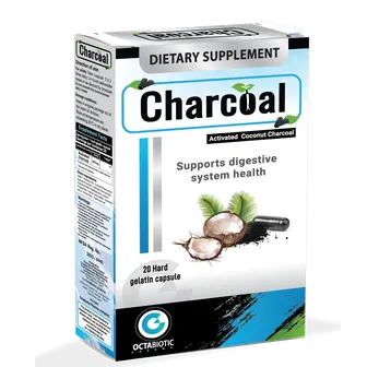 Charcoal 600Mg | 20 Caps