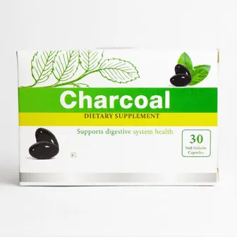 Charcoal Dietary Supplement | 30 Caps