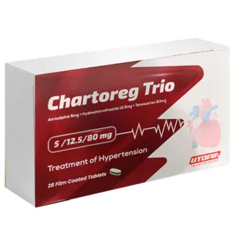 Chartoreg Trio | 5/12.5/80Mg | 28Tab