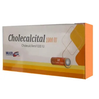cholecalcital 1000 iu 10 tabs