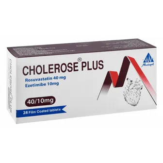 Cholerose Plus 40\10mg | 28 Tabs