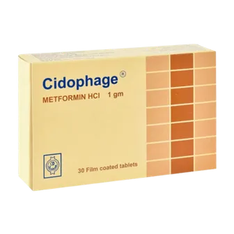 Cidophage Diabetes 1000mg | 30 Tabs