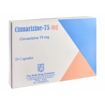 Cinnarizine | Circulatory Insufficiency 75mg | 20 Caps