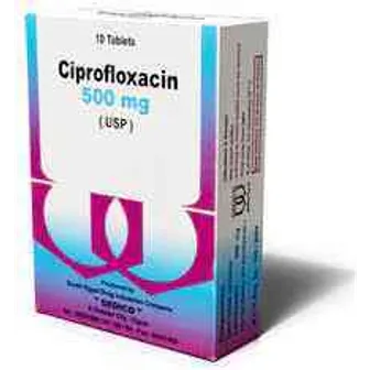 Ciprofloxacin | Antibiotic 500mg | 10 Tabs