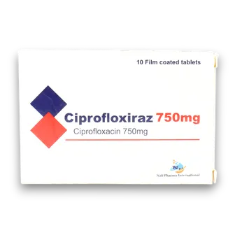 Ciprofloxiraz 750mg | 10 Tabs