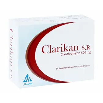 CLARIKAN SR 500MG 14TAB