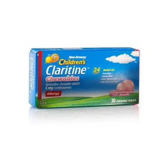 Claritine 5mg Children | 30 Chewable Tabs