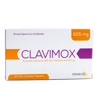 Clavimox | Antibiotic 625mg | 12 Tabs