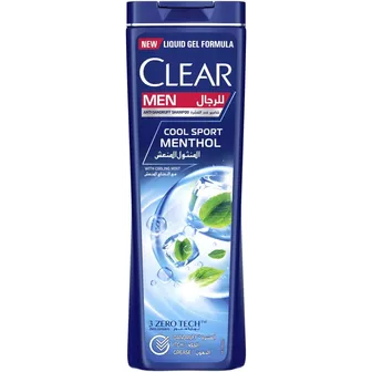Clear | Men's Anti Dandruff Shampoo 2 In 1 Cool Sport | 360ML