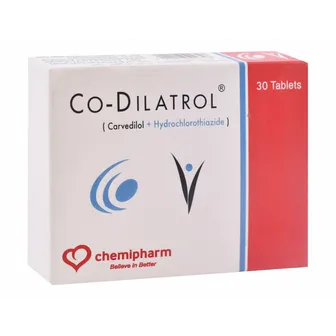 Co-Dilatrol High Blood Pressure 25/12.5mg | 30 Tabs