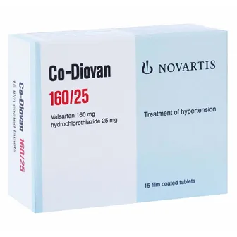 Co-Diovan High Blood Pressure 160/25mg | 15 Tabs