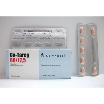 CO-TAREG  80   12.5 MG  14 TAB