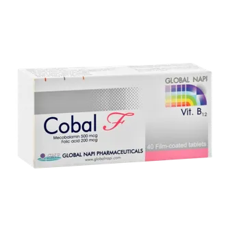 Cobal F 500/200mcg | 40 Tabs