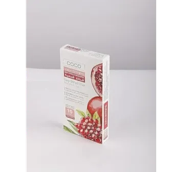 COCO | Wax Strips pomegranate | 10Count