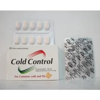 Cold Control For Cold & Flu | 20 Tabs