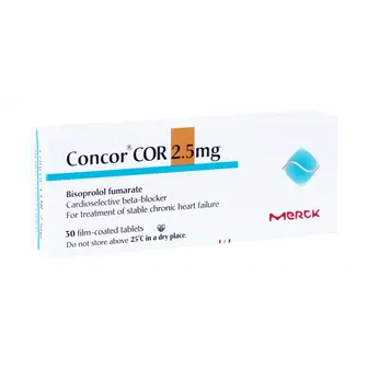 Concor - Cor High Blood Pressure 2.5mg | 30 Tabs