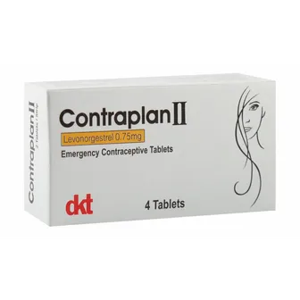 Contraplan II 0.75mg | 4 Tabs