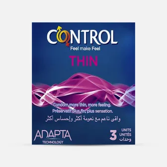 Control | 3 Condoms | Thin