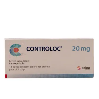 Controloc 20mg | 14 Tabs | 2 Strips