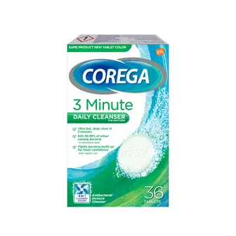 Corega | Cleansers Full Denture | 36 Tabs