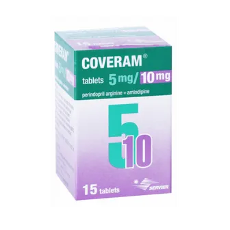 Coveram | 5mg/10mg | 15Tabs