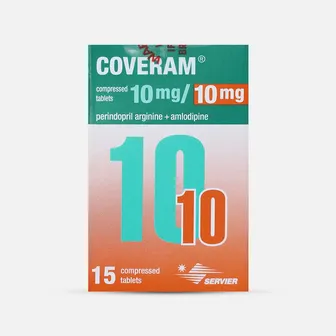 Coveram High Blood Pressure 10/10mg | 15 Tabs