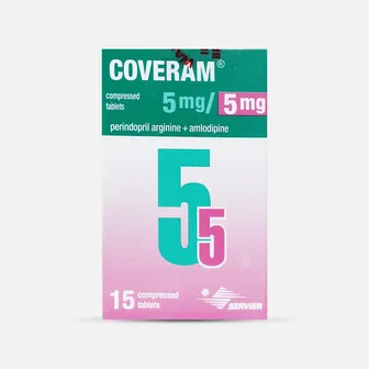 Coveram High Blood Pressure 5/5mg | 15 Tabs
