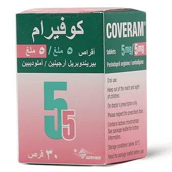 Coveram High Blood Pressure 5/5mg | 30 Tabs